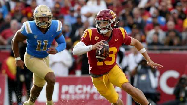 USC quarterback Caleb Williams